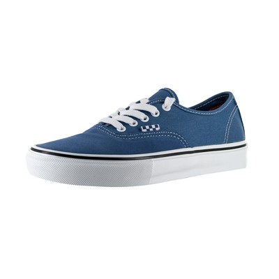 Кроссовки Vans Skate Authentic (Moonlight Blue/True White) Обувь для скейтбординга