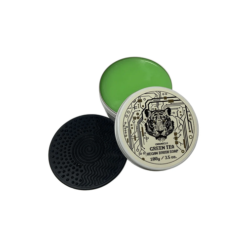 Веганское мыло-кисточка Chronicle Green Tea, 100 г