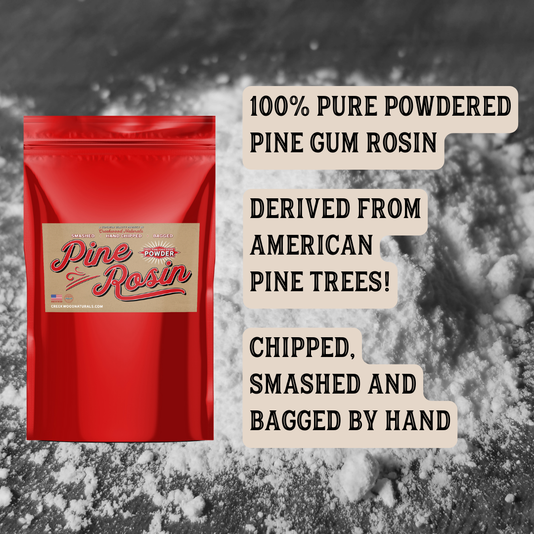 Powder Pine Rosin -  For Varnish Soldering Flux Beeswax Violin Dancer