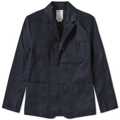 ジャケット・アウター visvim VS0001746 ACADEMIA BLAZER GIZA M VISVIM 16SS Academia Blazer Cotton Twill 3B Unconstructed