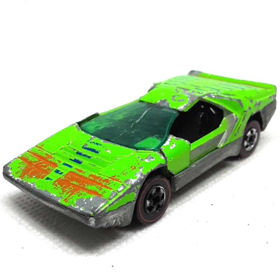 カラミ ランチェキ Hot Wheels Redline Carabo 1969 Lime Made In Hong Kong | eBay