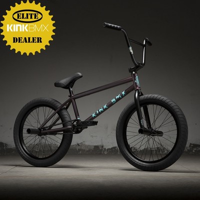 2019 Kink Crook 21" (Matte Galaxy Purple) Complete BMX Freecoaster Bike