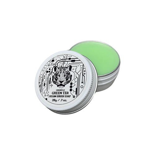 Веганское мыло-кисточка Chronicle Green Tea, 20 г