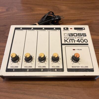 Boss KM-400 Keyboard Mixer ミキサー Boss Km-400 Keyboard Mixer | eBay
