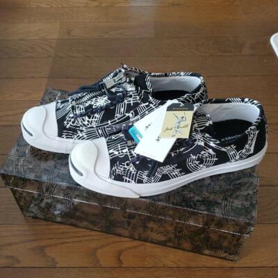 Number nine x Converse sneakers musical note pattern US8.0