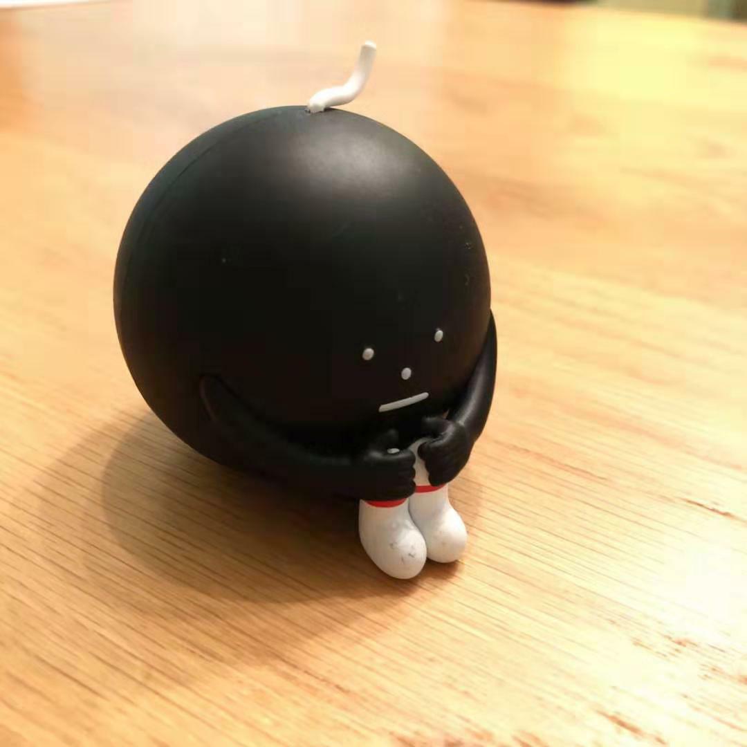 SML Sticky Monster Lab Sitting Black Boom Mini Figure Designer Art Toy Secret | eBay