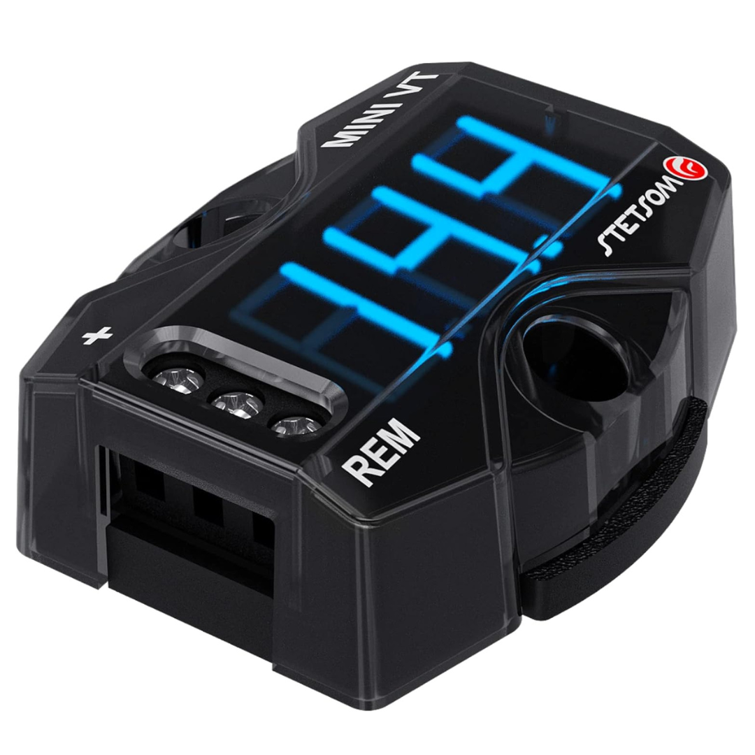 Stetsom - MiniVT Digital Display Mini Voltmeter High Accuracy Blue LED 7V~30V