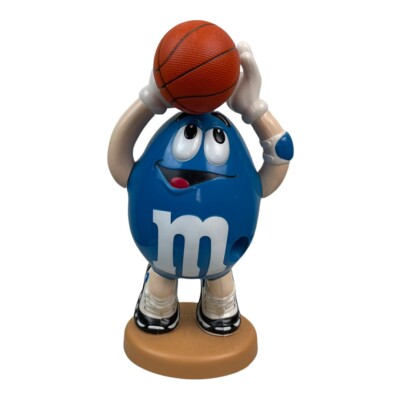 M&M's バスケットボールフィギュア 箱付き ブルー M&M's バスケットボールフィギュア 箱付き ブルー Vintage Mars