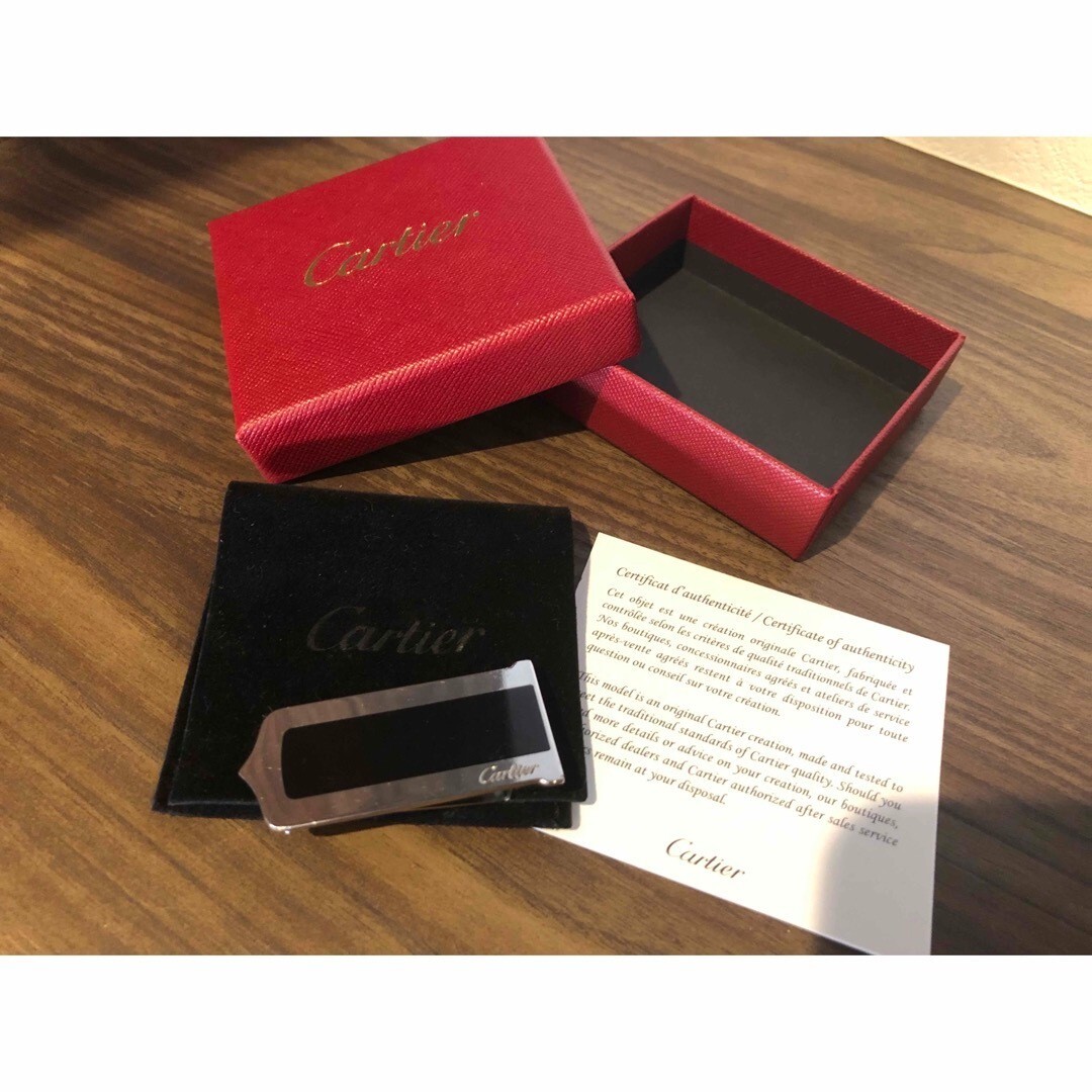 Cartier Money Clip/Classic Luxury Long C-motif/Pre-owned | eBay