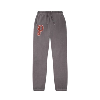 Paper Planes Ps Script Joggers Pants (Washed Fog) Fleece Sweatpants