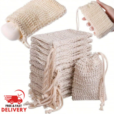 1/5/10 Pcs Soap Saver Bags Set  Mesh Suds Bubble Net Sack Soap Sock Pouch Holder