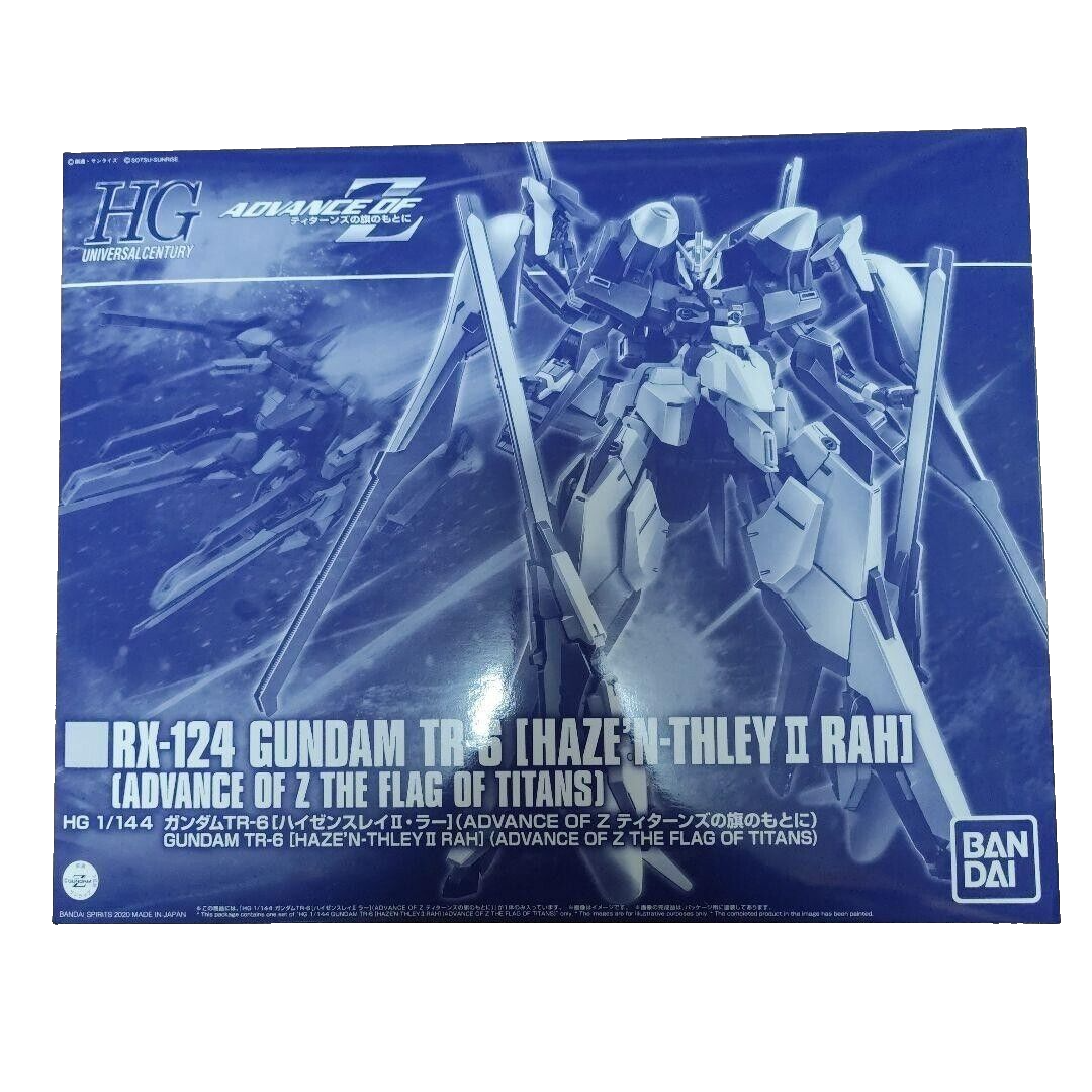 ロボット RX-124 GUNDAM TR-6 (HAZE'N THLEY II RAH) HG 1/144 RX-124 Gundam TR-6 HAZE'N-THLEY II RAH Clear Color
