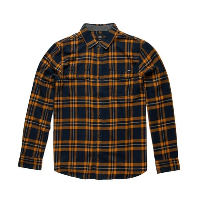 Рубашка в клетку Vans Westminster Flannel (Dress Blues/Buckthorn Brown)