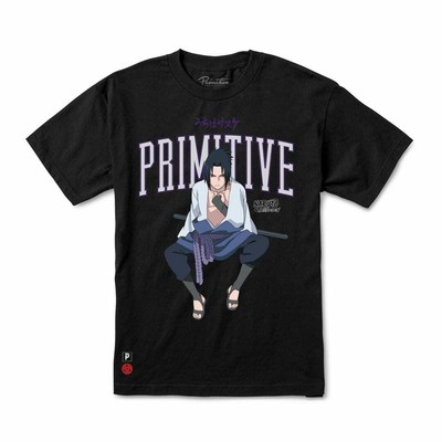 

Футболка Primitive Apparel x Naruto Sasuke Curse Mark с коротким рукавом (черная), Черный