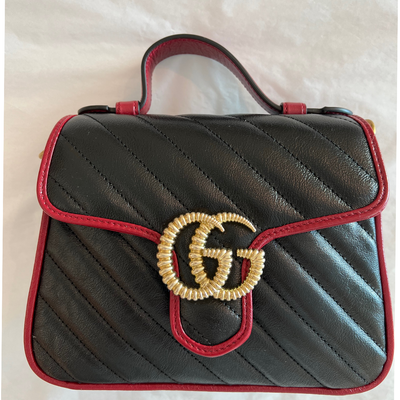 Gucci purse black and deals red