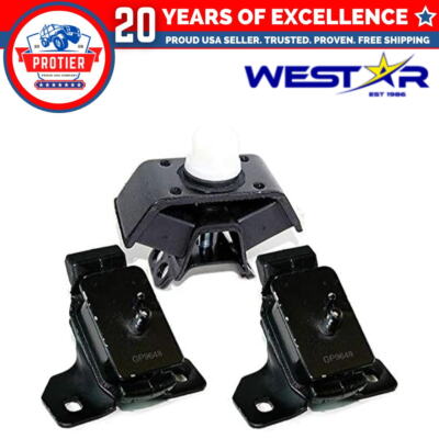Fits 2005-2006 Toyota Tundra 4.0L AUTO Engine Motor & Trans Mount Set 3pcs :
