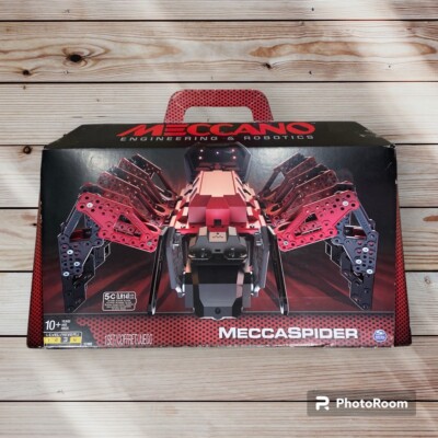 Meccano MeccaSpider Engineering & Robotics Set Level 3 Build 291 Pcs New Sealed