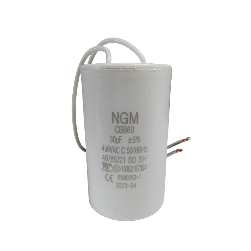 30UF MFD CBB60 Motor Run Capacitor 450VAC for Air Conditioners Washing Machines