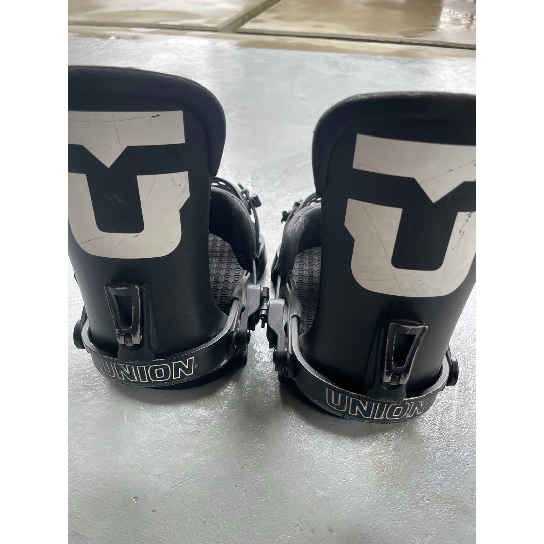 Union Team Force Snowboard Bindings Black Comfortable Fit
