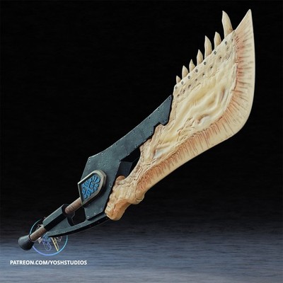 Jaw Bladeer — 3D Printed RAW DIY Cosplay Kit + Prop Replica + Cosplay Kit