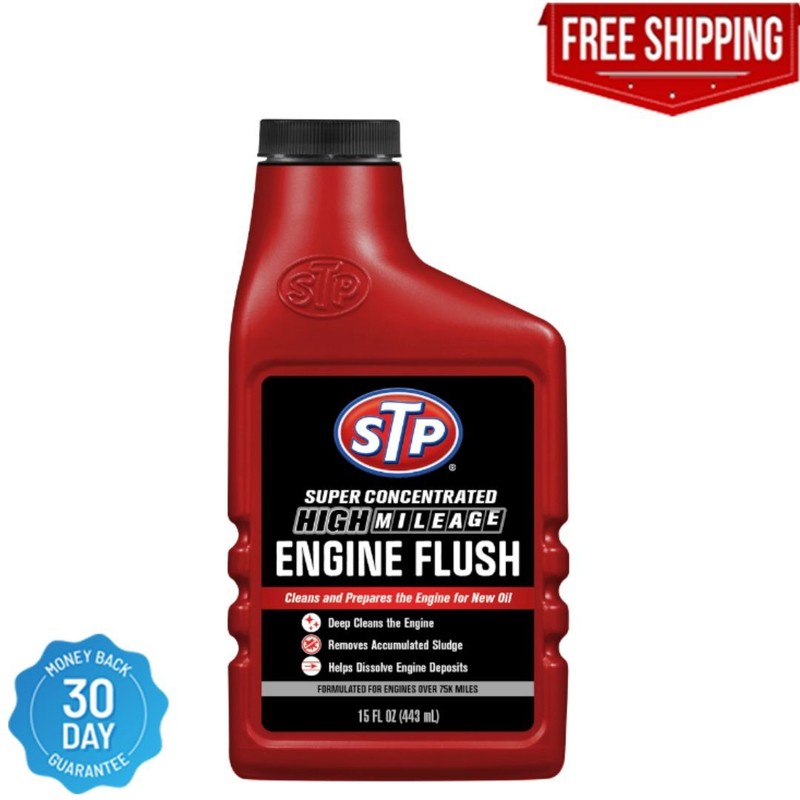 STP Super Concentrated High Mileage Engine Flush - 15 oz.
