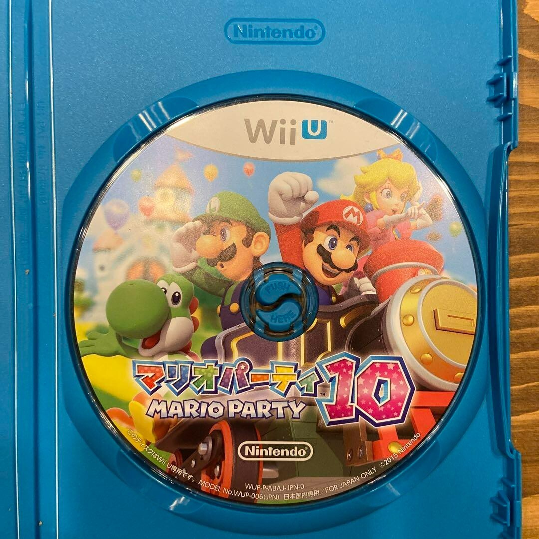 Mario Party 10 Nintendo Wii U Japanese Used Game Disc only