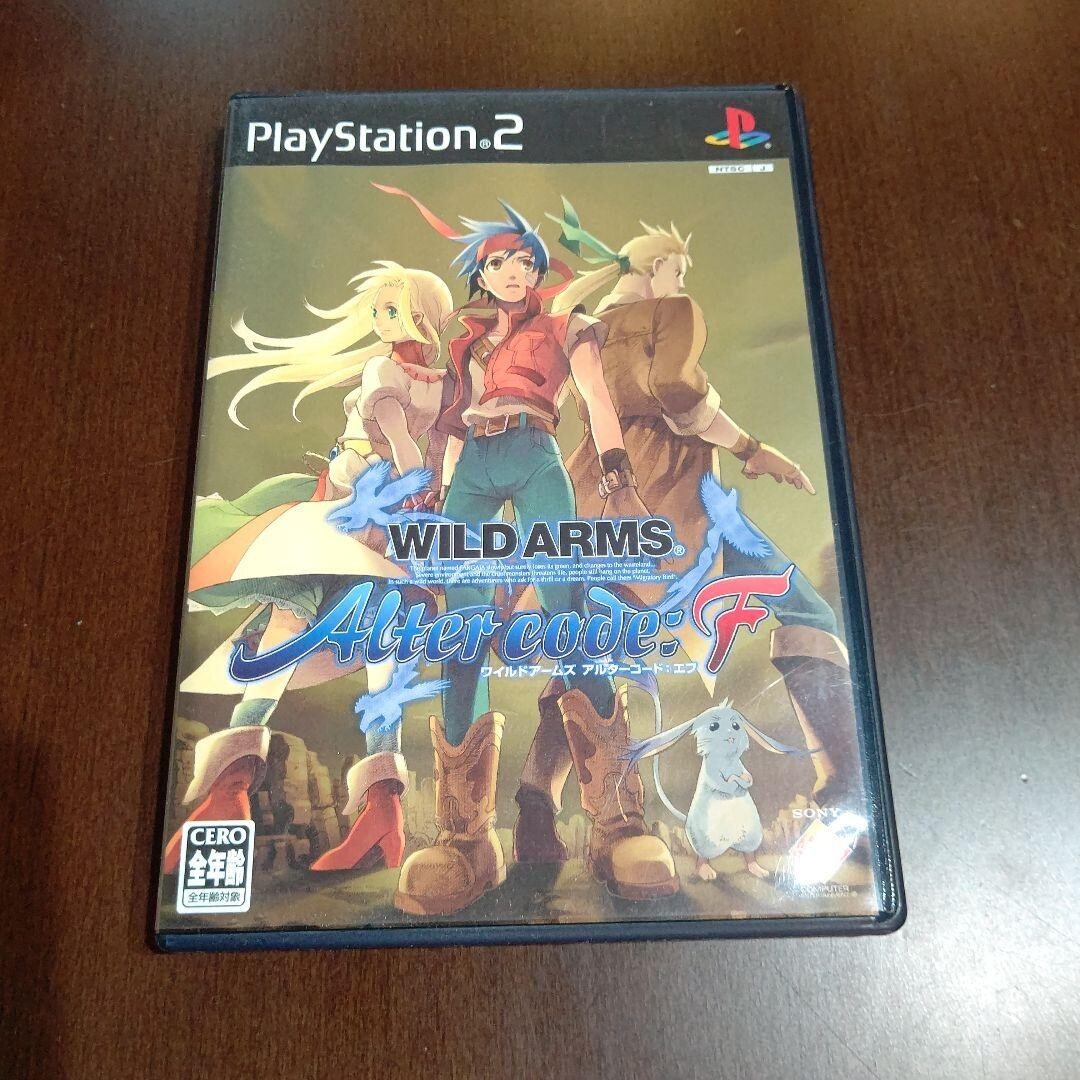 PS2 WILD ARMS AlterCode:F Import Japan WILD ARMS Alter code
