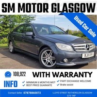 2011 Mercedes-Benz C CLASS C220 CDI BlueEFFICIENCY Sport 4dr Auto SALOON Diesel 