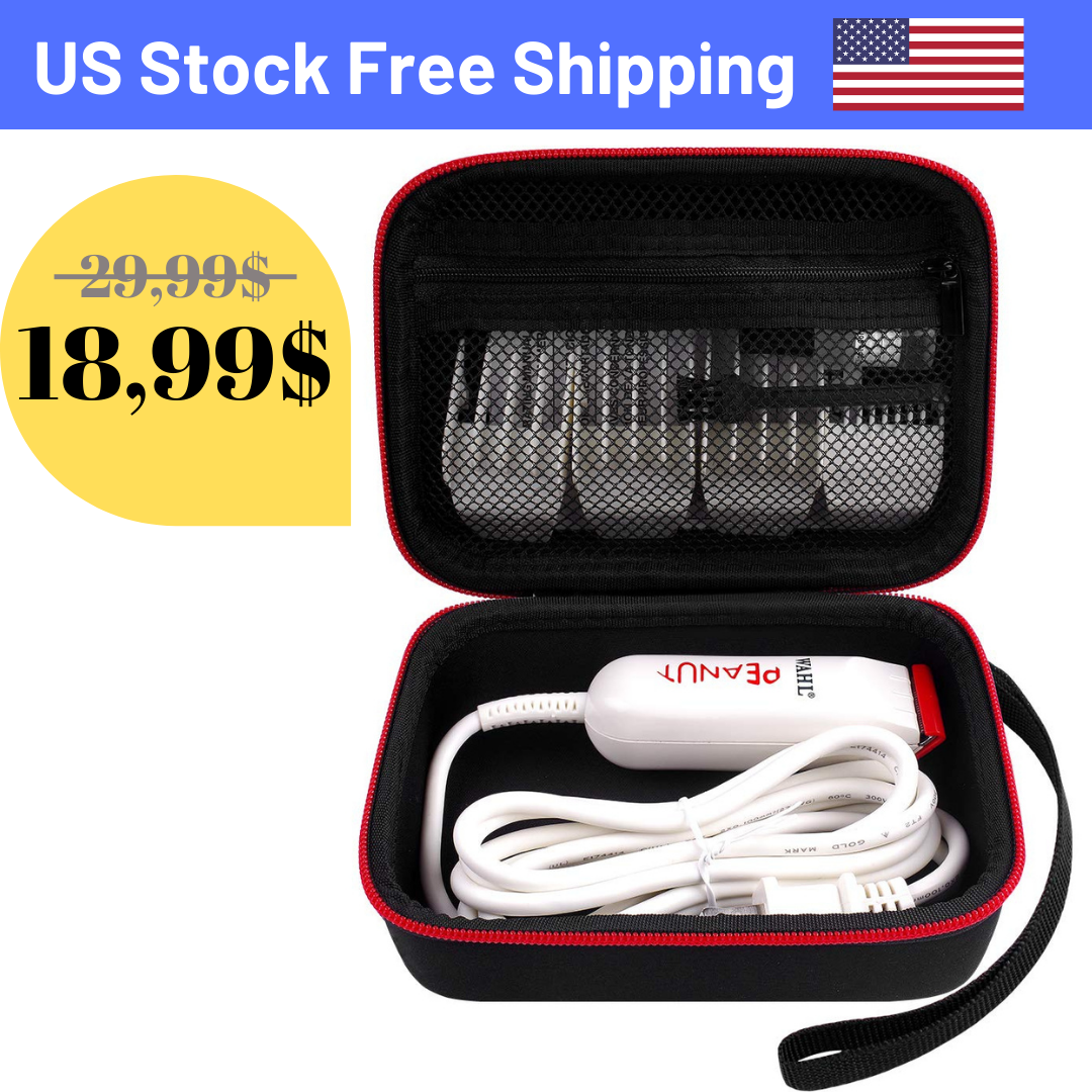Wahl Professional Peanut Classic Clipper/Trimmer Case New Reliable Hard Material