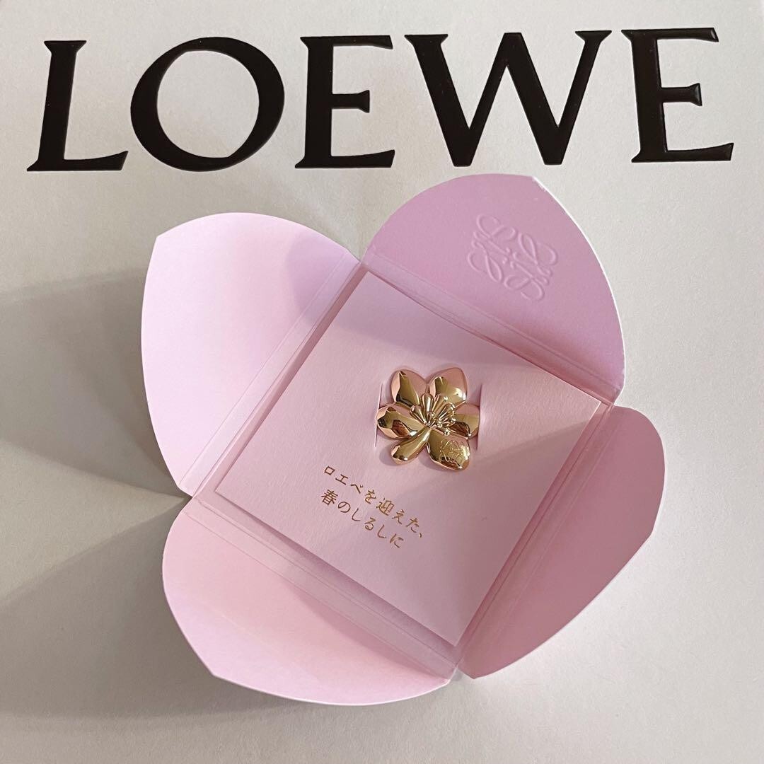 【LOEWE】カモミール フラワー チャーム 上品で可愛い》【LOEWE】カモミール フラワー チャーム 花