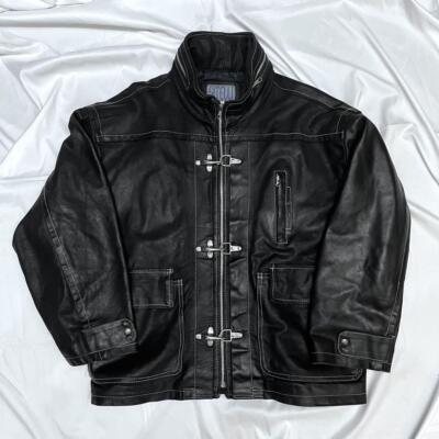 ジャケット・アウター archive grunge fireman jacket brown L archive grunge fireman jacket brown L