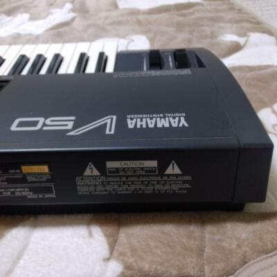 Yamaha V50 Music Work Station Synthesizer  Musical Instrument Used From Japan