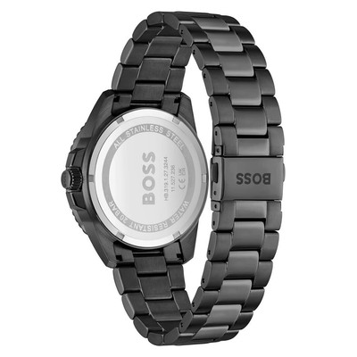 Pre-owned Hugo Boss Black Mens Analogue Watch Ace 1514013