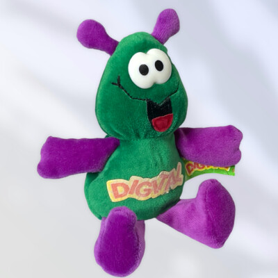 RARE Vintage Dan Dee Shutterbug Digital Bug Mascot 5.5'' Plush Stuffed Animal Toy