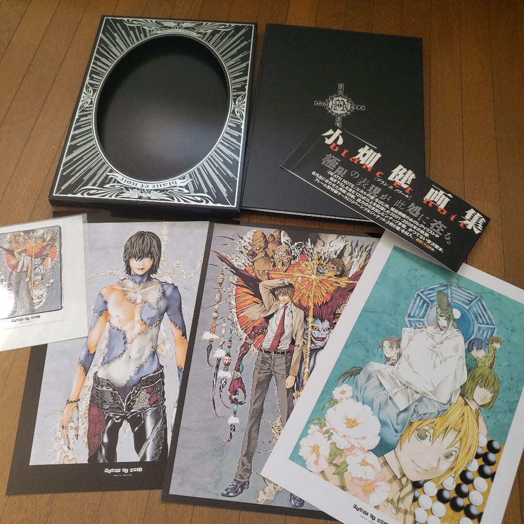 デスノート 画集 blanc et noir 別装丁Ver. DEATH BOX デスノート 画集 blanc et noir 別装丁Ver. DEATH BOX DEATH BOX