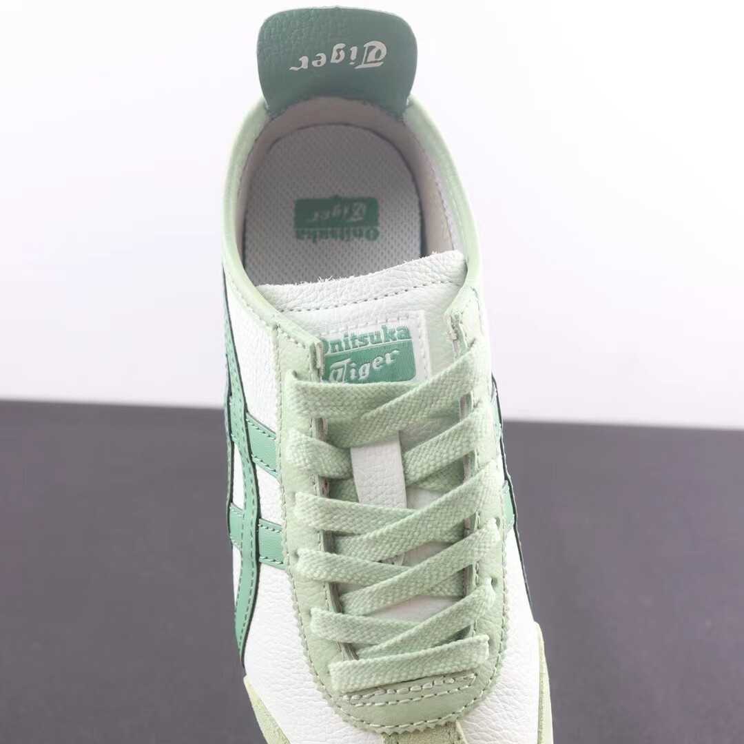 Pre-owned Onitsuka Tiger Authentic  Mexico 66 Green Sneakers Brand W/box Unisex