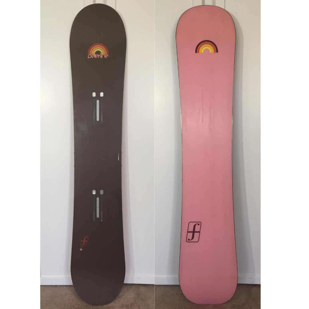 Mint‼️ FORUM Peter Line RAINBOW 155cm ProModel Snowboard