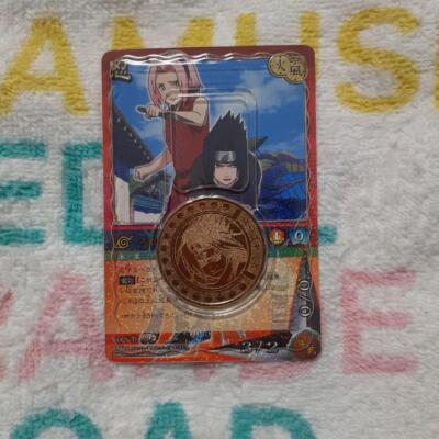 NARUTO カードゲーム コイン+ COIN-10 ゴールド うちはサスケ