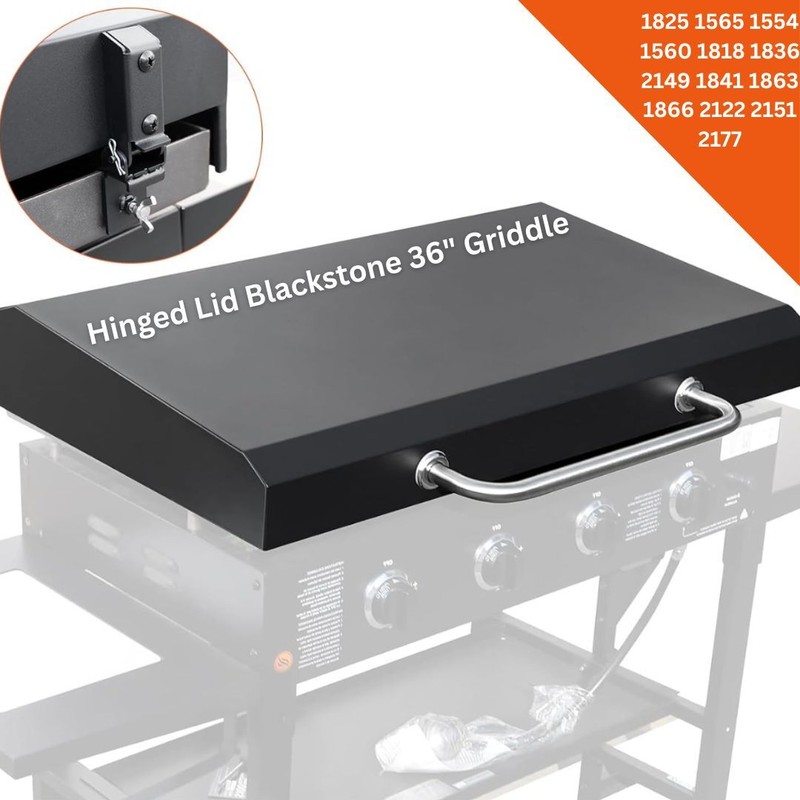 Hinged Hard Lid For Blackstone 36" Griddle – Protective Cover With Hinge