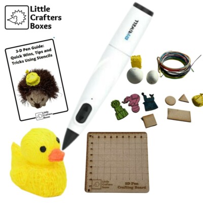 3D Drawing Printing Pen with LCD Screen+ PCL Filament toys for Birthday UK
