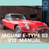 1971 Jaguar E-Type S3 Manual Coupe PETROL Manual