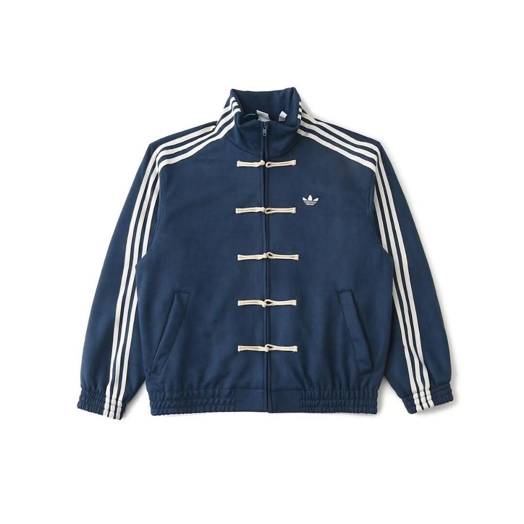 Adidas Chinese Limited Snake Year Truck Jacket Blue Size L