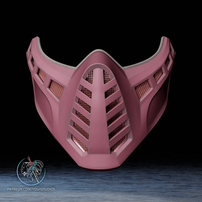 MK Floyd Masker — 3D Printed RAW DIY Cosplay Kit + Prop Replica + RAW DIY