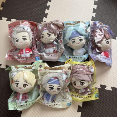 BTS TinyTAN Sweet Time Theme Plush Toy Doll Complete 7 Set