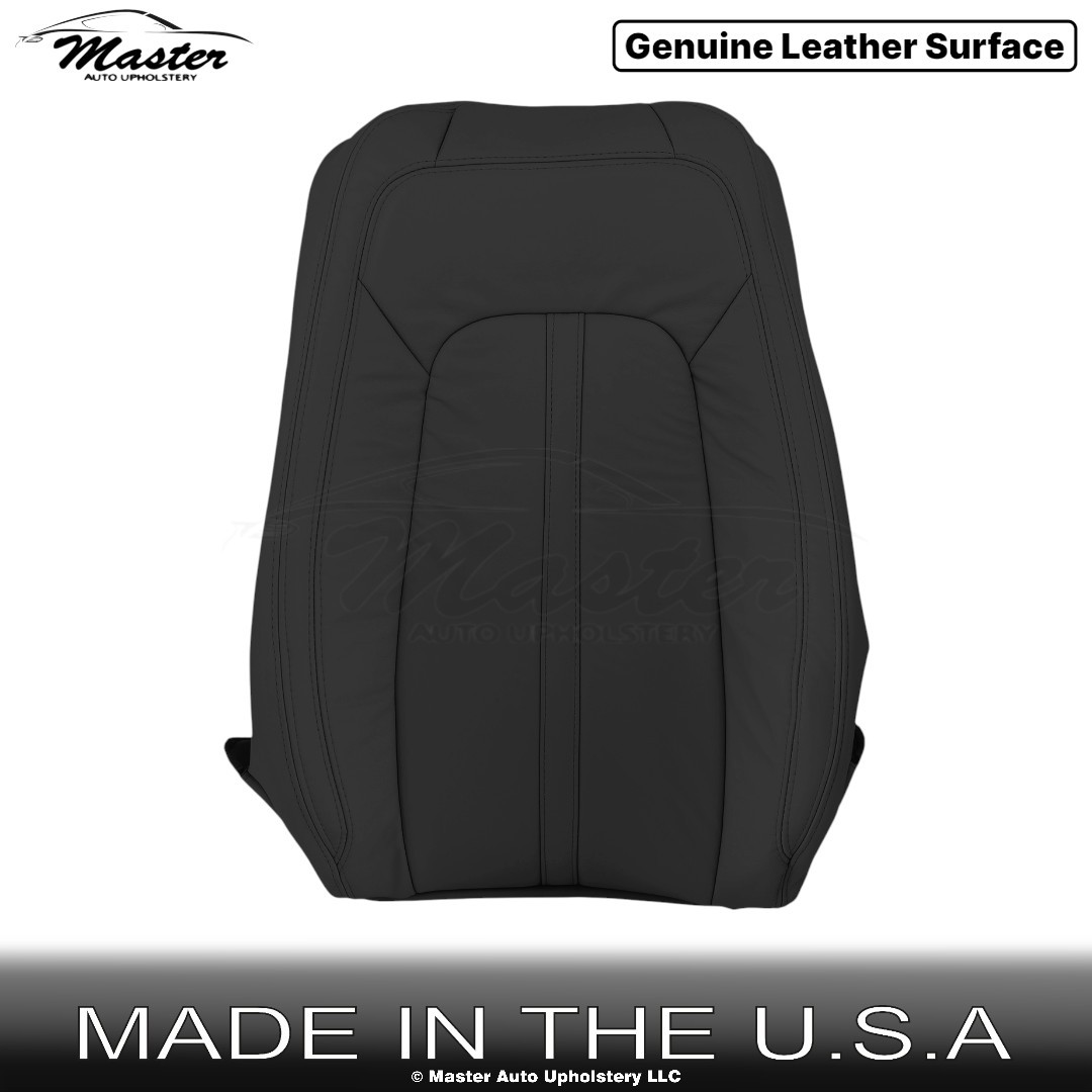 2017-2020 Fits Lincoln MKZ Leather Front Driver Top Replacement Seat Cover Ebony