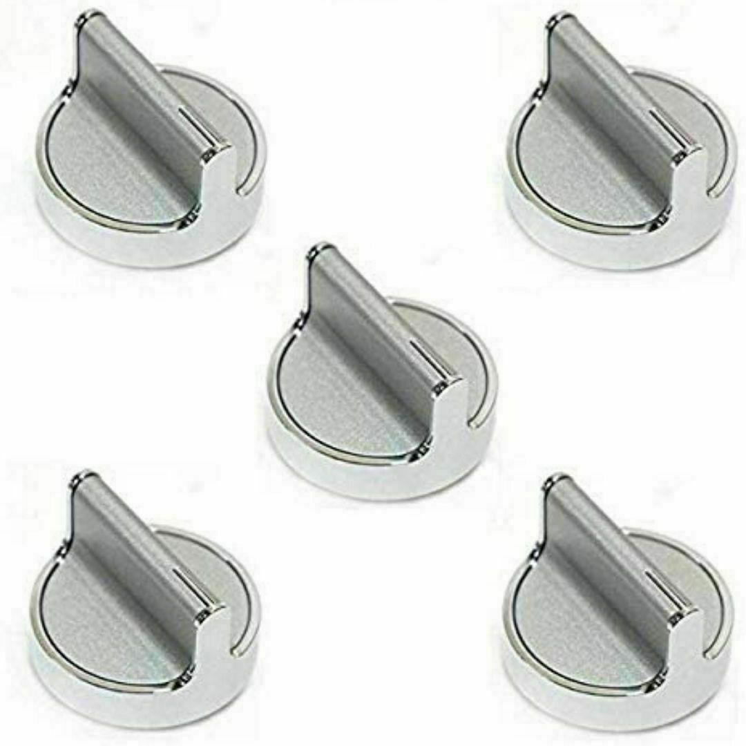 5 Cooktop Stove Range Control Knob for Whirlpool WCG97US6DS00 WCG97US0DS00 NEW
