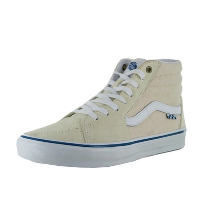 

Кроссовки Vans Raw Canvas Skate SK8-Hi (классический белый) Обувь для скейтбординга, Classic white