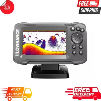 HOOK2 4x Fish Finder with Bullet Skimmer Transducer