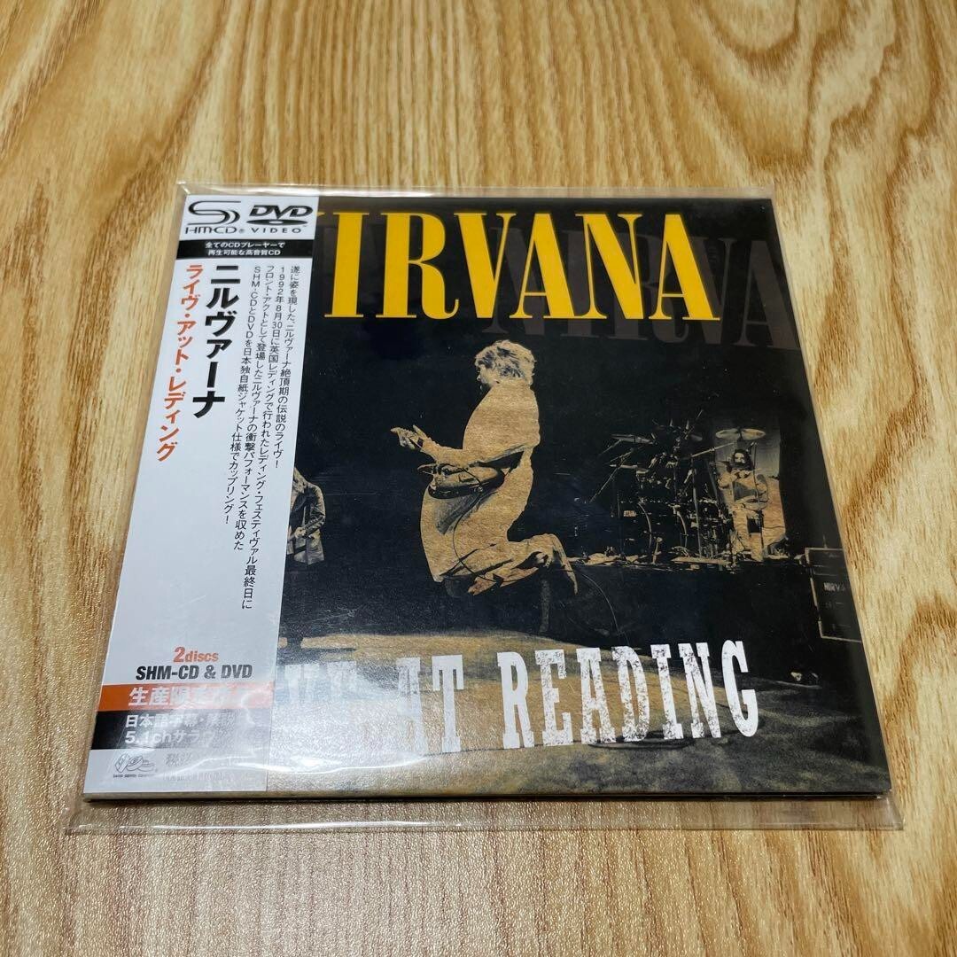 Nirvana Live at Reading SHM CD DVD Album w/ Obi Japanese