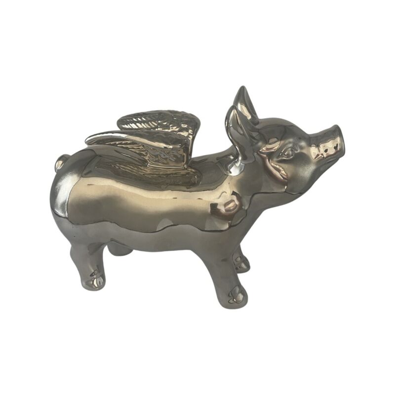 Super Cool, When Pigs Fly Figurine/Statue-Flyng With The Pigs.